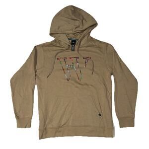 Houston White Sweatshirt Hoodie dark Beige U- Men’s Size M